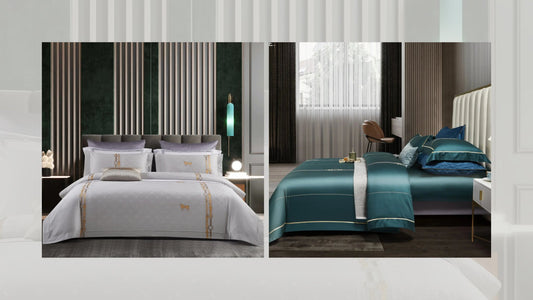 Indulge in Luxury: Malako's Italian Opulence 800 TC Jacquard Bedding Collection - MALAKO