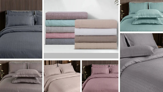 Introducing the Amalfi Jacquard 500 TC Bedsheets: Elevate Your Bedroom with Elegance - MALAKO