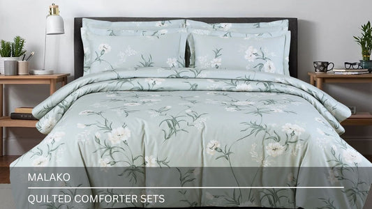 Revamp Your Sleep Space with Malako's Luxurious 6-Piece Comforter Sets - MALAKO