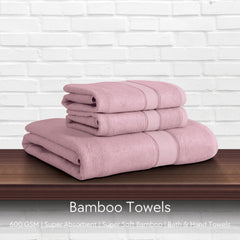 Malako Dusky Rose Bamboo Towel (600GSM)