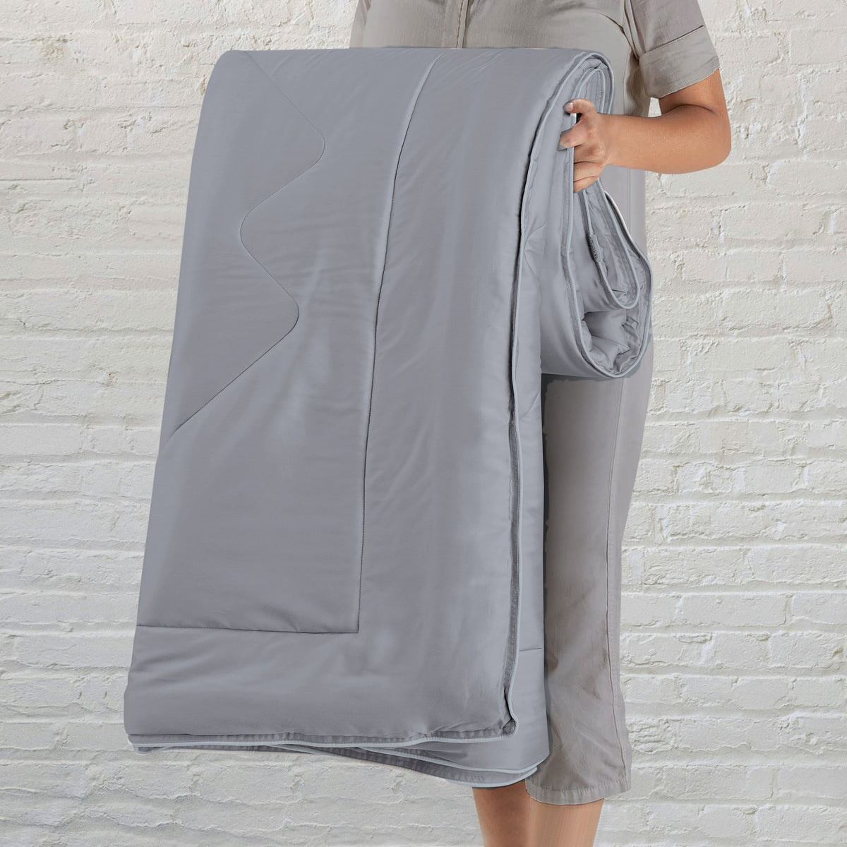 For Summer: 200GSM Malako Eco-Luxe Dark Grey 100% Bamboo Quilt/Comforter