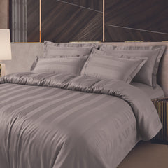 Malako Caèn 500TC 100% Cotton Peach 7 Piece Bedding Set