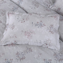 500 TC grey floral king size bedding