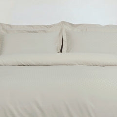 Malako Caèn 500TC 100% Cotton Grey 7 Piece Bedding Set