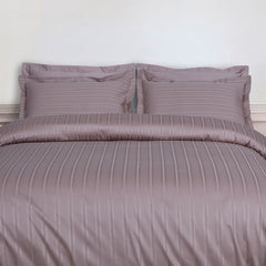 Malako Caèn 500TC 100% Cotton Grey 7 Piece Bedding Set