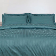 Malako Caèn 500TC 100% Cotton Grey 7 Piece Bedding Set