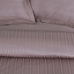 Malako Royale XL Off White Botanic 100% Cotton King Size Bed Sheet/Bedding Set