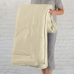 For Summer: 200GSM Malako Eco-Luxe Olive Beige 100% Bamboo Quilt/Comforter