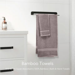 Malako Taupe Brown Bamboo Towel (600GSM)