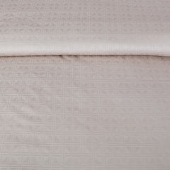 Malako Coloured Jacquard Beige Abstract 500 TC 100% Cotton Double Bed Duvet Cover Set