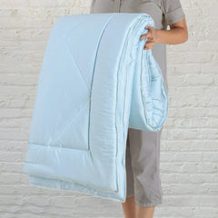 For Summer: 200GSM Malako Eco-Luxe Sky Blue 100% Bamboo Quilt/Comforter