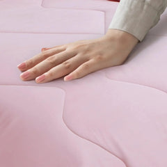 For Winters: 360 GSM Malako Eco-Luxe Baby Pink 100% Bamboo Quilt/Comforter