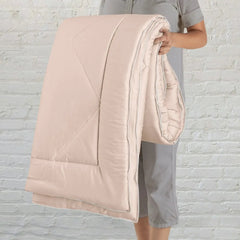 For Winters: 360 GSM Malako Eco-Luxe Light Beige 100% Bamboo Quilt/Comforter