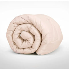 For Winters: 360 GSM Malako Eco-Luxe Light Beige 100% Bamboo Quilt/Comforter