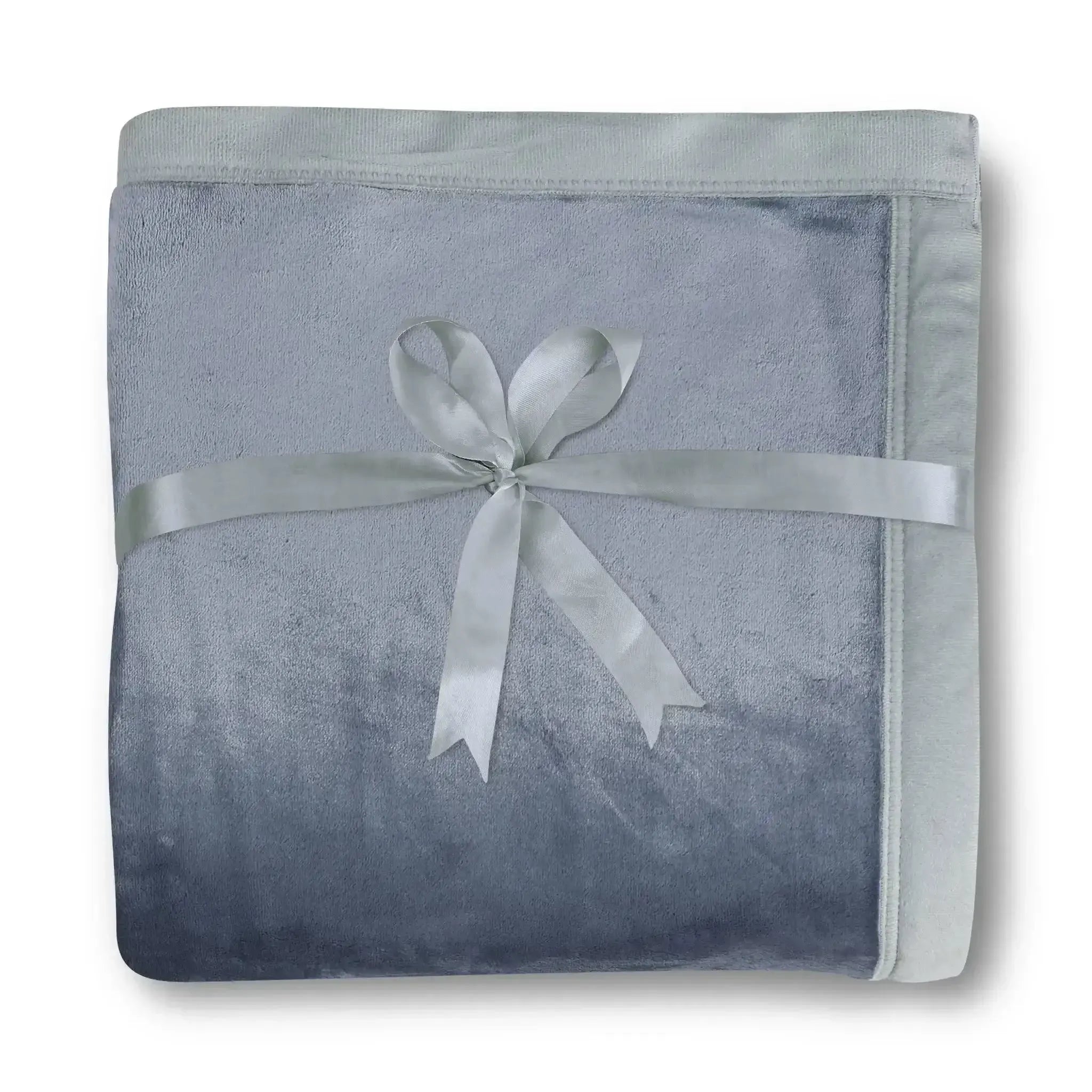 Malako Plush Grey Single Bed AC Blanket
