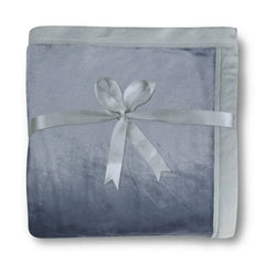 Malako Plush Grey Single Bed AC Blanket