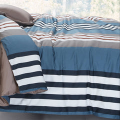 Malako Sion 100% Cotton Geometrical King Size Bedsheet with 2 Pillow Covers