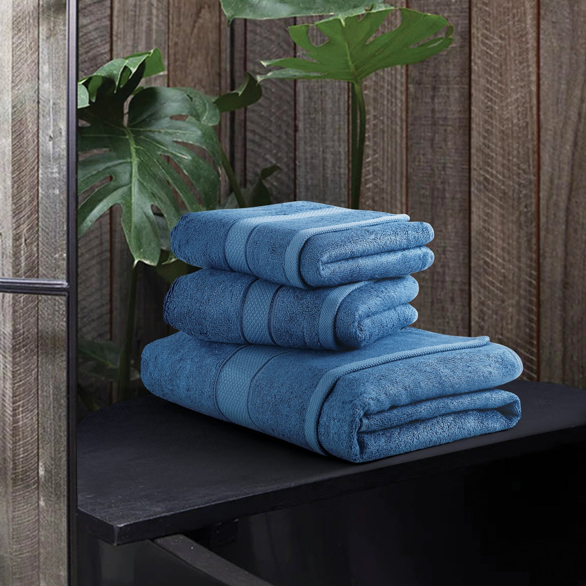 Malako Blue Bamboo Towel (600GSM) - MALAKO