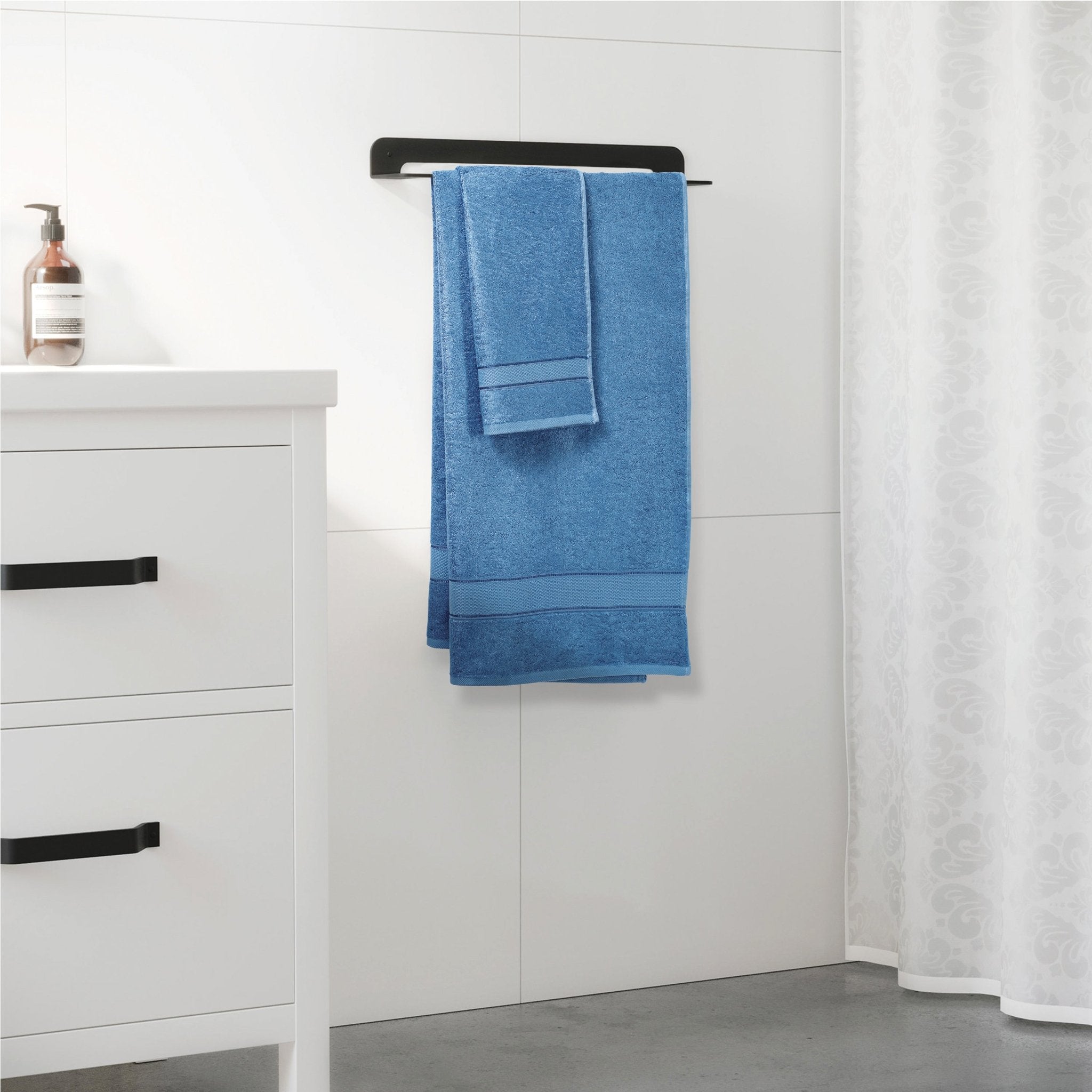 Malako Blue Bamboo Towel (600GSM) - MALAKO