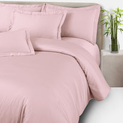 Malako Eco - Luxe: Premium Bamboo Bedding Collection (Baby Pink) - MALAKO