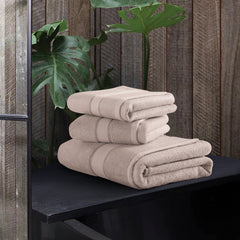 Malako Light Beige Bamboo Towel (600GSM) - MALAKO