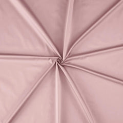 Malako Luxe 550TC 100% Cotton Blush Pink King Size Plain Bedsheet with 2 Striped Pillow Cases