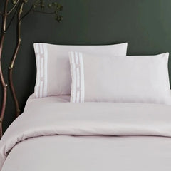 Malako Luxe Collection 550 TC Almond Beige Premium Embroidered Bedding