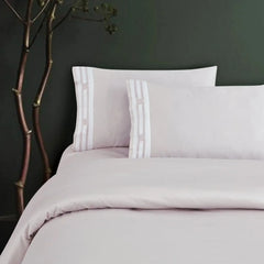Malako Luxe Collection 550 TC Almond Beige Premium Embroidered Bedding