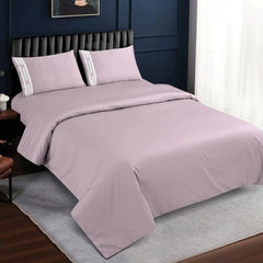Malako Luxe Collection 550 TC Wine Premium Embroidered Bedding