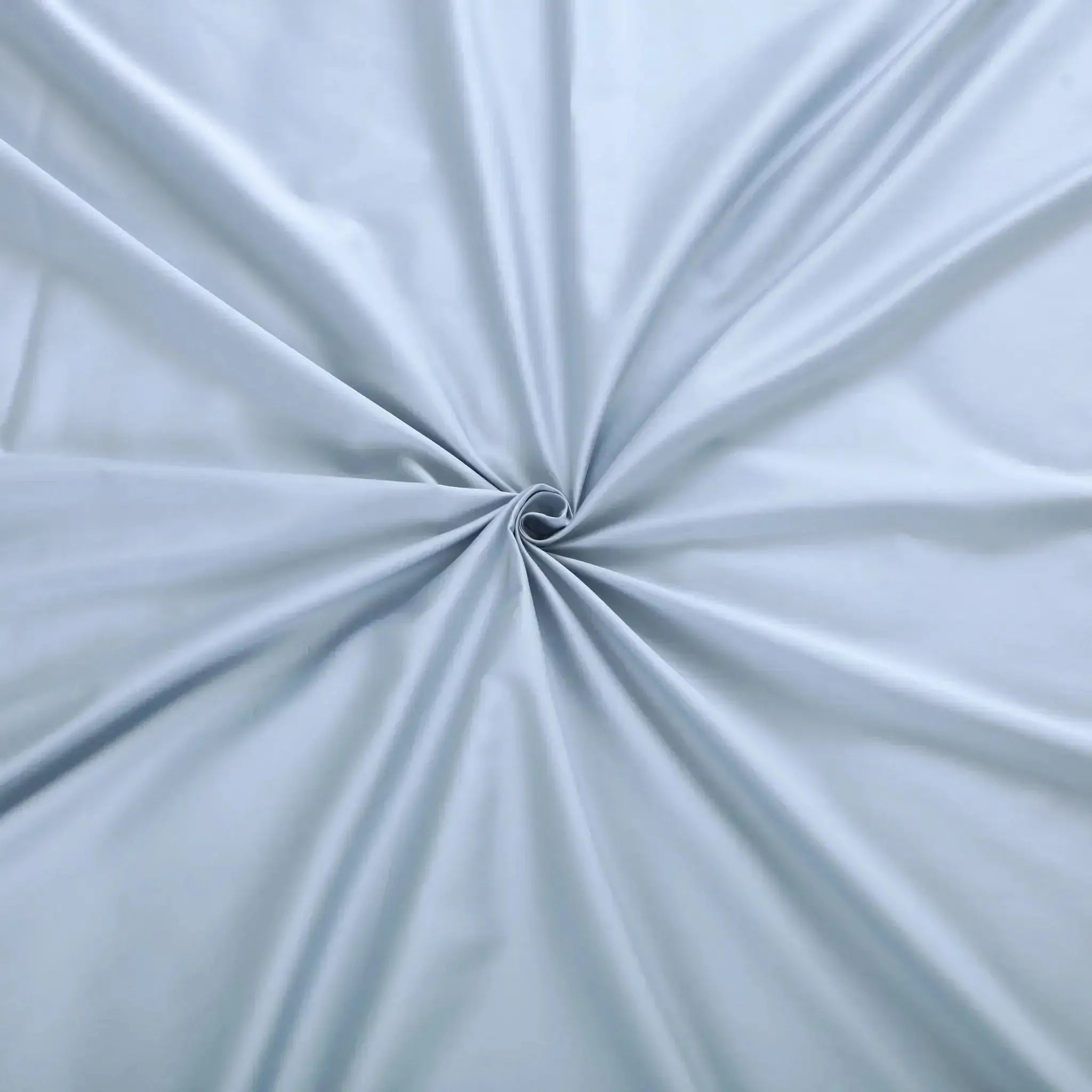 Malako Luxe: Oslo Collection 550TC Pigeon Blue 100% Cotton Super King Size Duvet Cover Set
