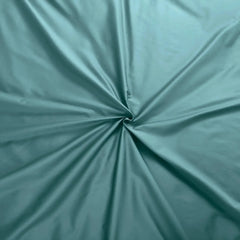 Malako Luxe: Oslo Collection 550TC Teal Green 100% Cotton Super King Size Duvet Cover Set