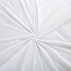 Malako Luxe: Oslo Collection 550TC White 100% Cotton Super King Size Duvet Cover Set