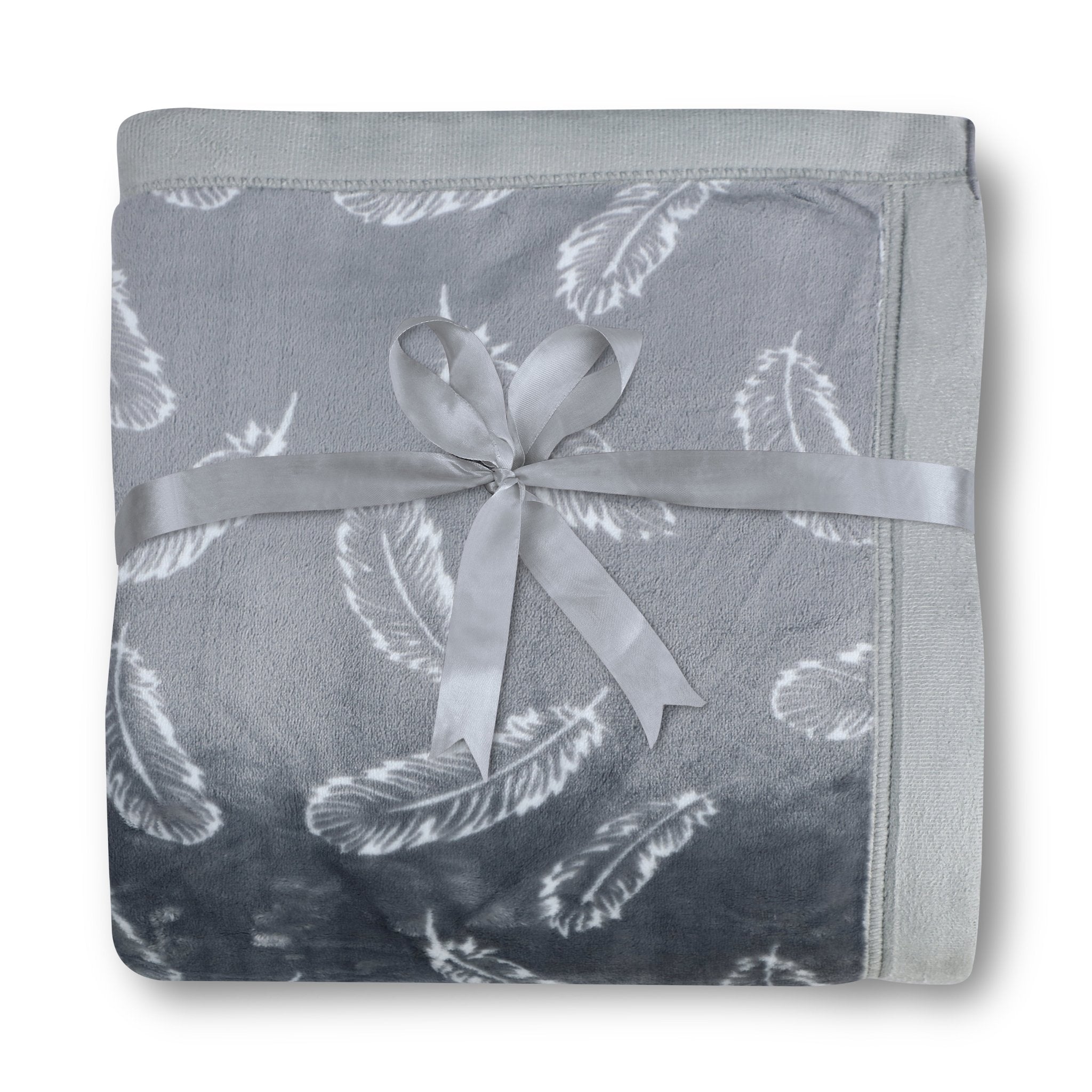 Malako Plush Grey Single Bed AC Blanket - MALAKO