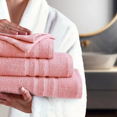 Malako Serene Soft Blush Pink 100% Cotton Towels