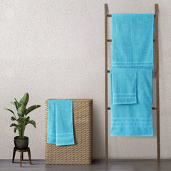 Malako Serene Soft Blue 100% Cotton Towels