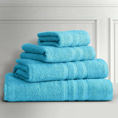 Malako Serene Soft Blue 100% Cotton Towels