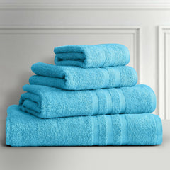 Malako Serene Soft Blue 100% Cotton Towels - MALAKO
