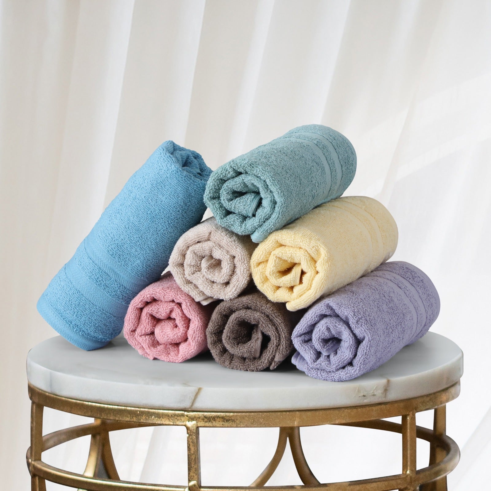Malako Serene Soft Taupe 100% Cotton Towels - MALAKO