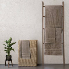 Malako Serene Soft Taupe 100% Cotton Towels - MALAKO