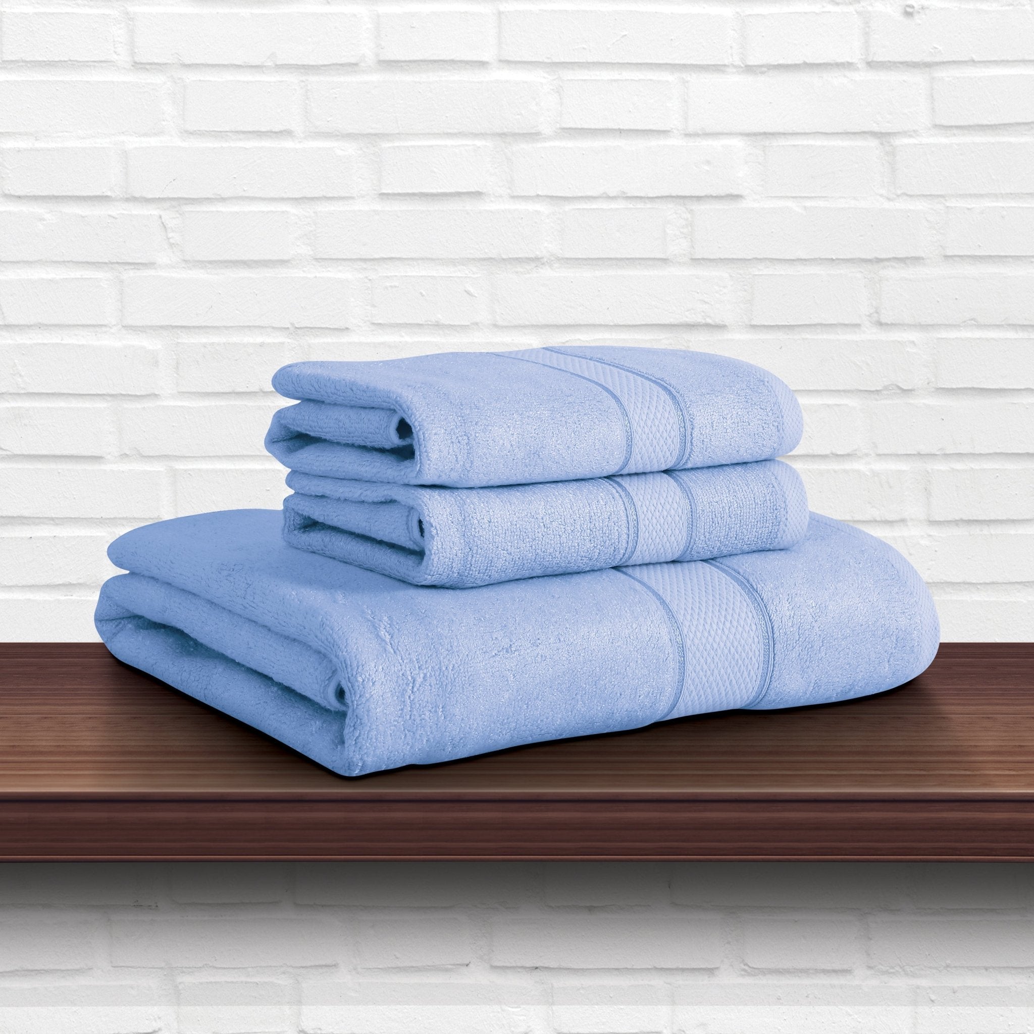 Malako Sky Blue Bamboo Towel (600GSM) - MALAKO