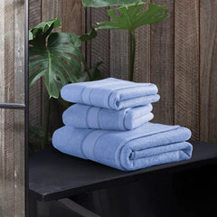 Malako Sky Blue Bamboo Towel (600GSM) - MALAKO