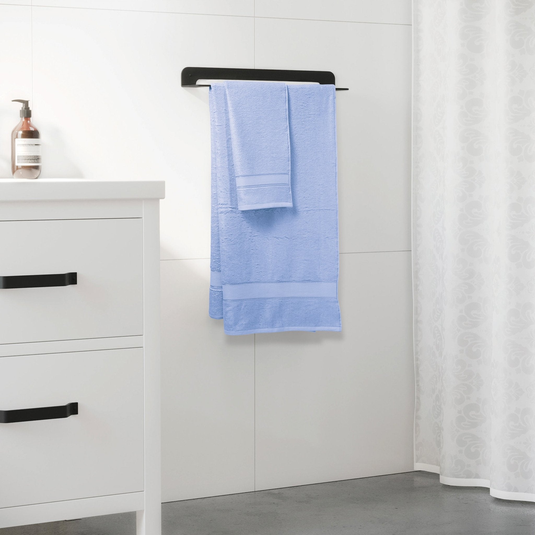 Malako Sky Blue Bamboo Towel (600GSM) - MALAKO