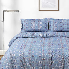 Malako Basel Abstract 350 TC 100% Cotton King Size Sets