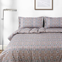 Malako Basel Abstract 350 TC 100% Cotton King Size Sets