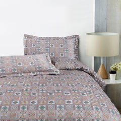 Malako Basel Abstract 350 TC 100% Cotton King Size Sets