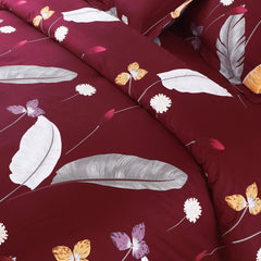 red comforter sets king