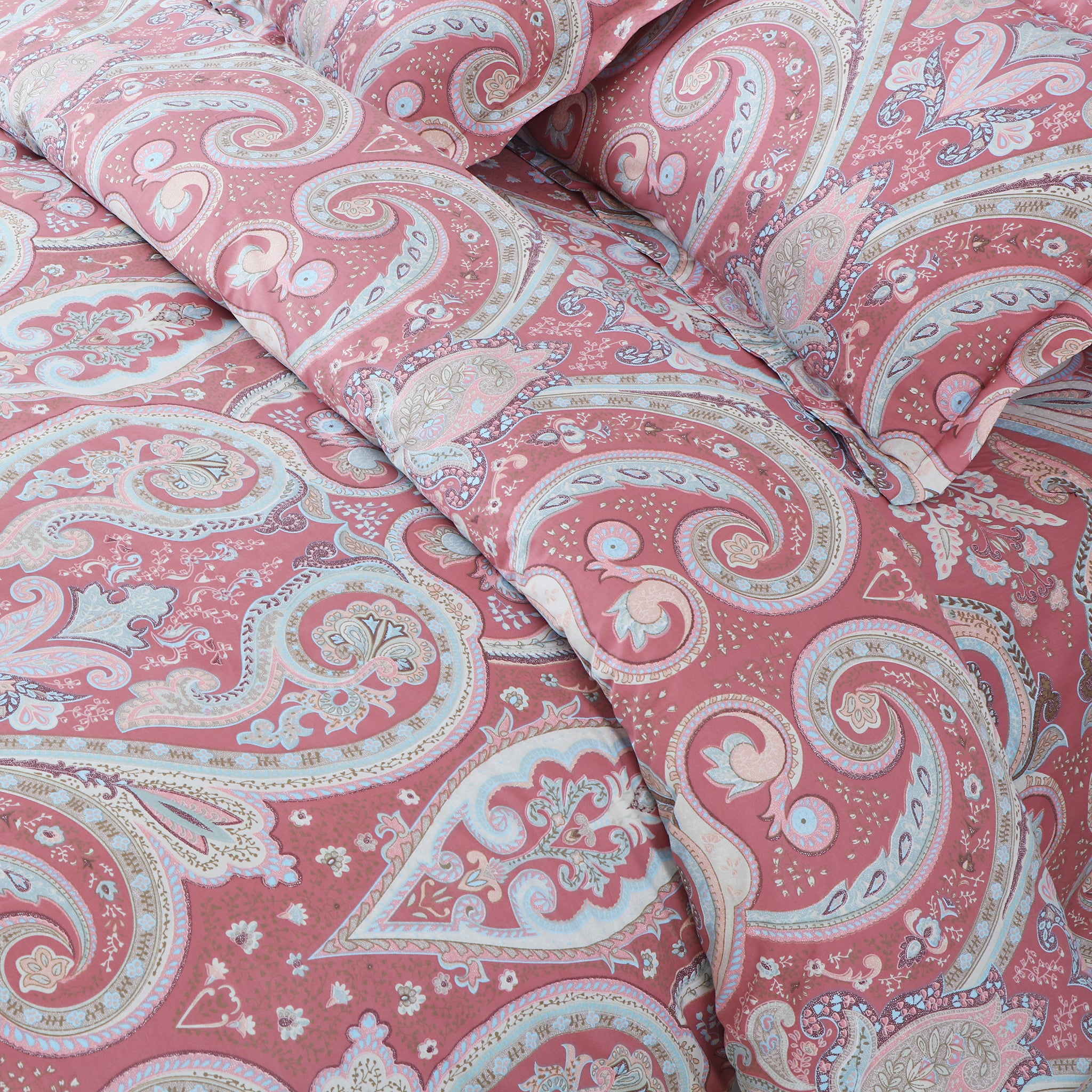 red comforter set king size
