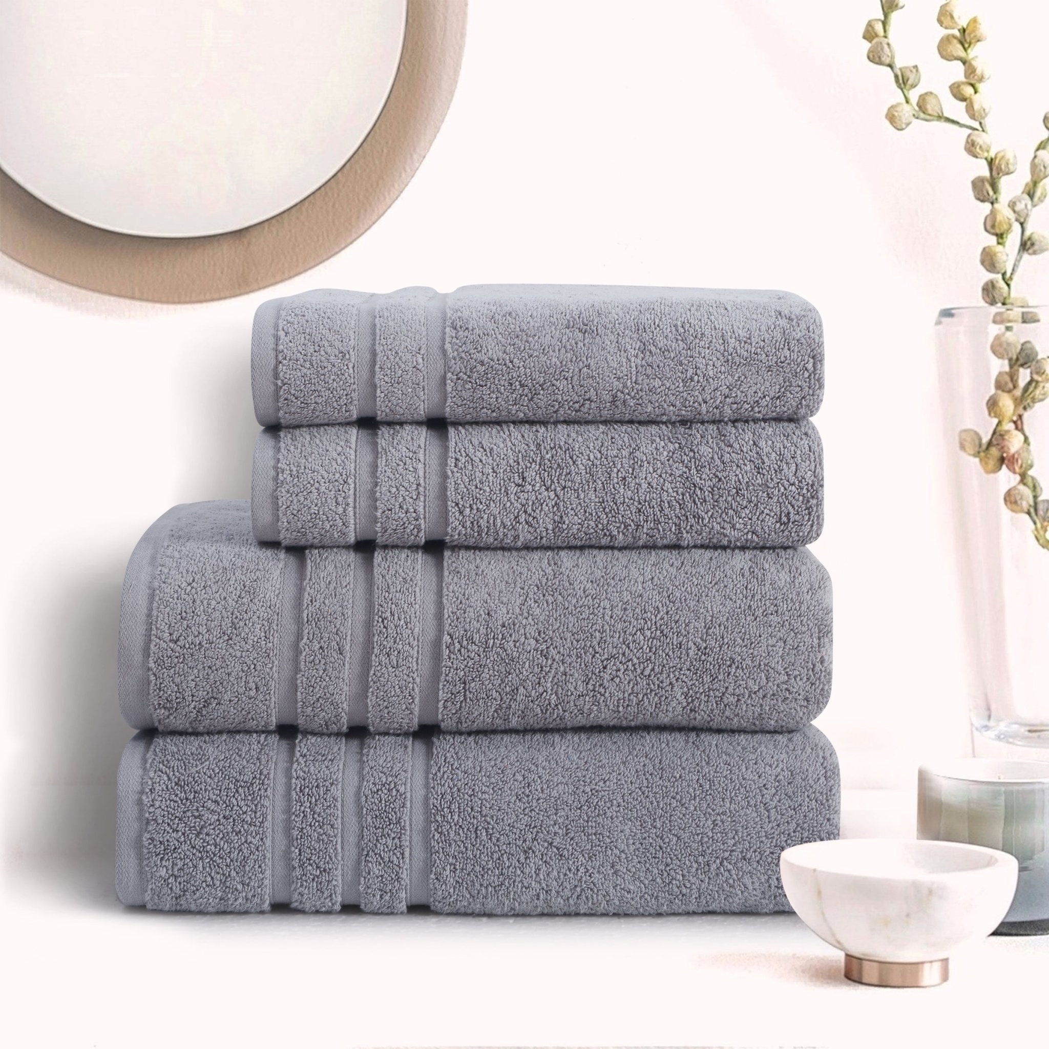 Malako 100% Cotton Zero Twist Towels (600GSM) - MALAKO