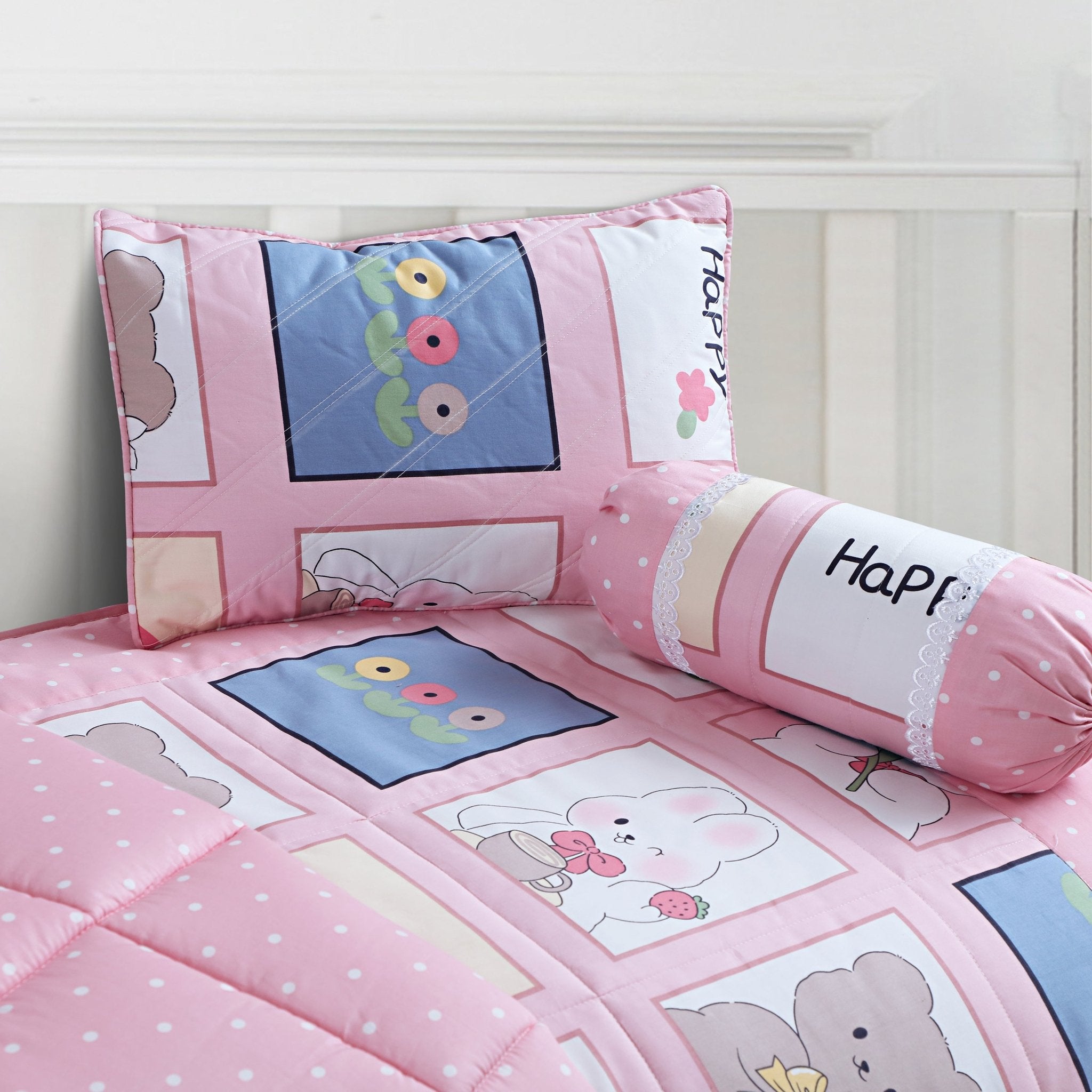 Peppa pig crib set 2025