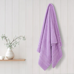 Malako Lilac 100% Cotton Zero Twist Towel (600GSM) - MALAKO